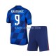 Camisa Croácia Andrej Kramaric 9 II Euro 2024 manga curta pro Juvenil