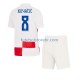 Camisa Croácia Mateo Kovacic 8 I Euro 2024 manga curta pro Juvenil