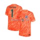 Camisa Goleiro Inglaterra Pickford 1 I Euro 2024 manga curta pro Masculina