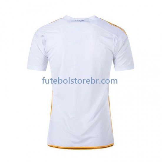 Camisa Los Angeles Galaxy I 2024 manga curta pro Masculina