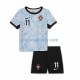 Camisa Portugal Joao Felix 11 II Euro 2024 manga curta pro Juvenil