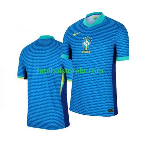 Camisa Brasil Copa America II 2024 manga curta pro Masculina