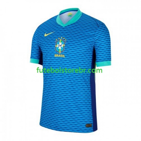 Camisa Brasil Copa America II 2024 manga curta pro Masculina