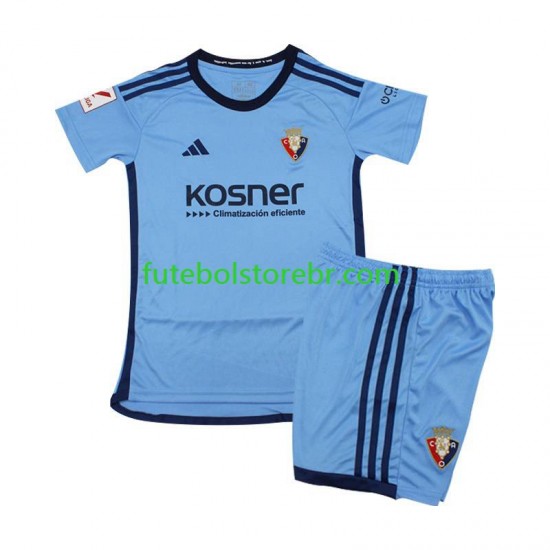 Camisa CA Osasuna II 2023-2024 manga curta pro Juvenil