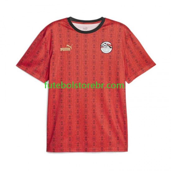 Camisa Egito I 2024 manga curta pro Masculina