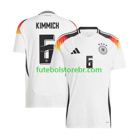 Camisa Alemanha Joshua Kimmich 6 I Euro 2024 manga curta pro Masculina