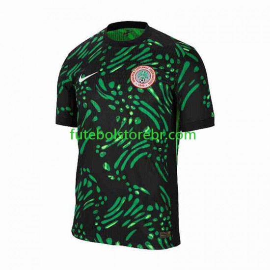 Camisa Nigéria II 2024 manga curta pro Masculina