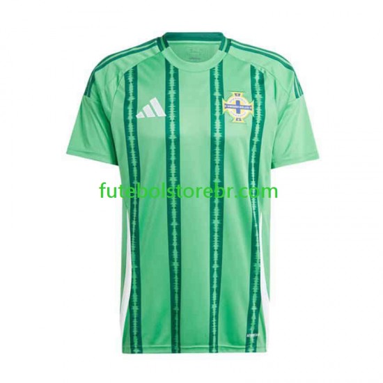 Camisa Irlanda do Norte I 2024 manga curta pro Masculina