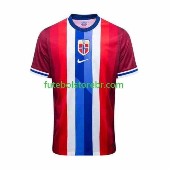 Camisa Noruega I 2024 manga curta pro Masculina