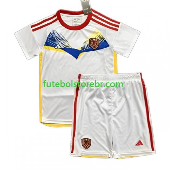 Camisa Venezuela Copa America II 2024 manga curta pro Juvenil