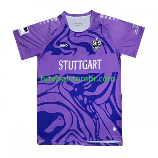 Camisa Goleiro VfB Stuttgart Special I 2023-2024 manga curta pro Masculina