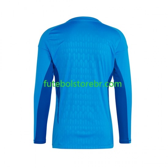 Camisa Goleiro Argentina III 2023 manga longa pro Masculina