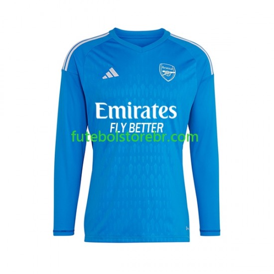 Camisa Goleiro Arsenal Long II 2023-2024 manga curta