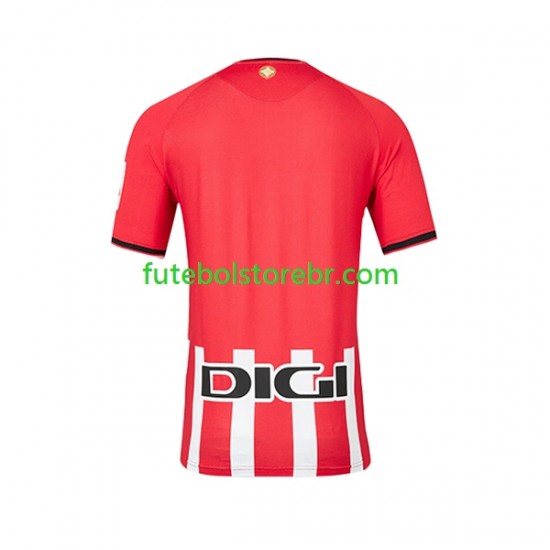 Camisa Athletic Club I 2023-2024 manga curta pro Masculina