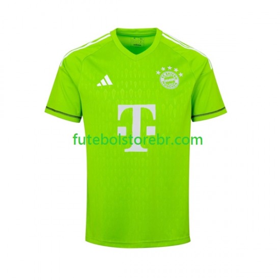 Camisa Goleiro Bayern de Munique II 2023-2024 manga curta pro Masculina