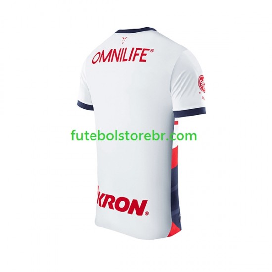 Camisa CD Guadalajara II 2023-2024 manga curta pro Masculina