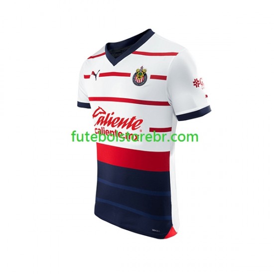 Camisa CD Guadalajara II 2023-2024 manga curta pro Masculina