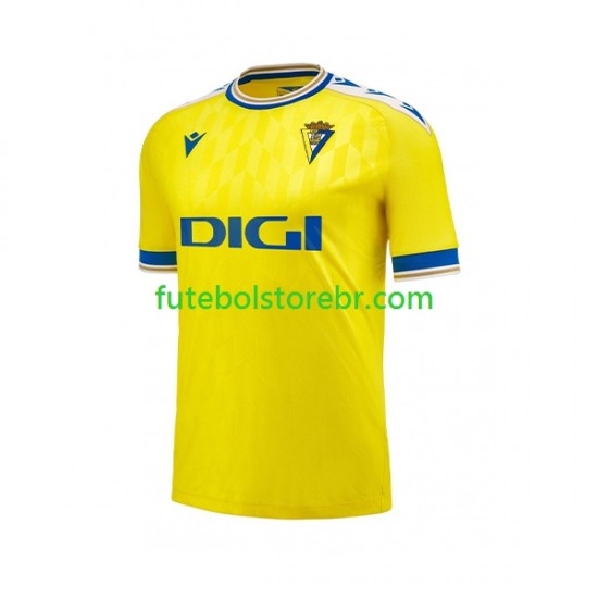 Camisa Cadiz CF I 2023-2024 manga curta pro Masculina