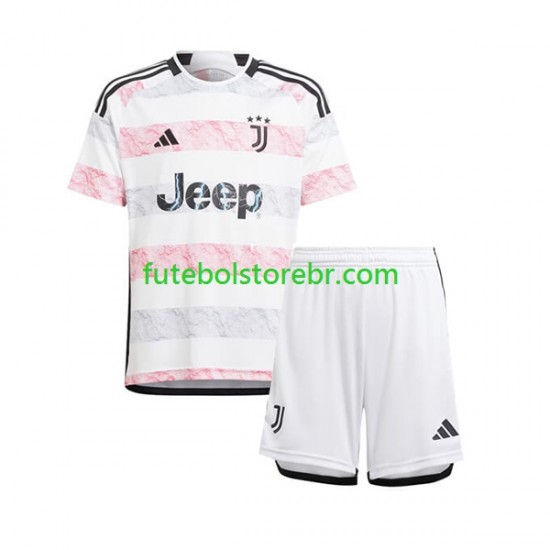 Camisa Juventus II 2023-2024 manga curta pro Juvenil