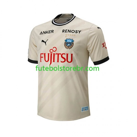 Camisa Kawasaki Frontale II 2023-2024 manga curta pro Masculina