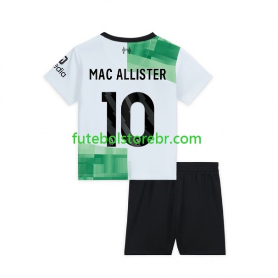 Camisa Liverpool Alexis Mac Allister 10 II 2023-2024 manga curta pro Juvenil