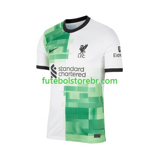 Camisa Liverpool Alexis Mac Allister 10 II 2023-2024 manga curta pro Juvenil