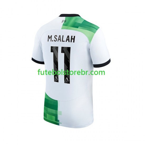 Camisa Liverpool M.Salah 11 II 2023-2024 manga curta pro Masculina