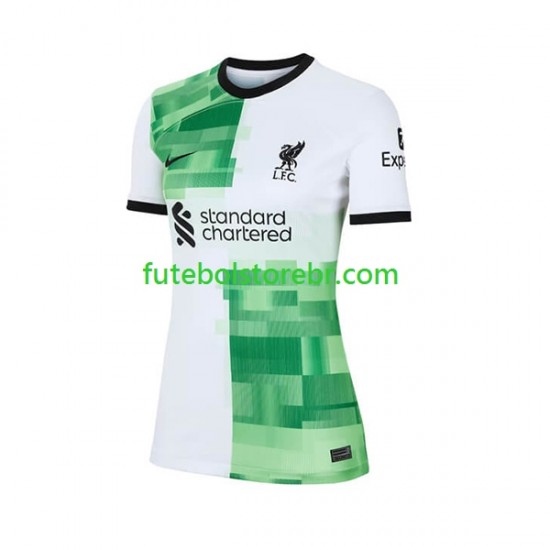 Camisa Liverpool II 2023-2024 manga curta pro Feminino