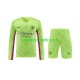 Camisa Goleiro Manchester City III 2023-2024 manga longa pro Juvenil