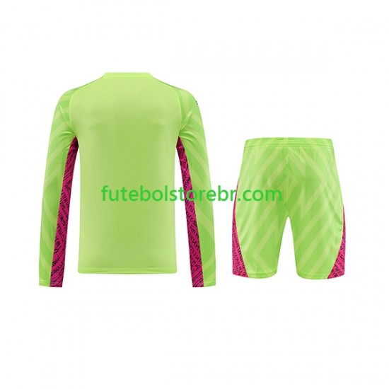 Camisa Goleiro Manchester City III 2023-2024 manga longa pro Juvenil