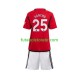 Camisa Manchester United Sancho 25 I 2023-2024 manga curta pro Juvenil