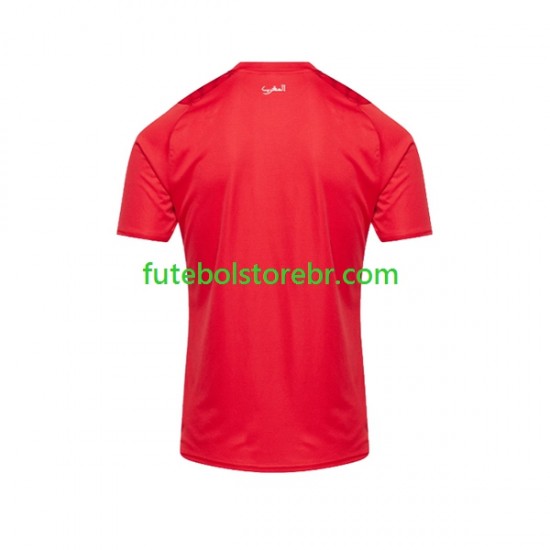 Camisa Marrocos I 2023 manga curta pro Masculina