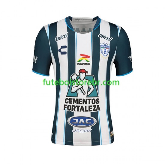 Camisa Pachuca I 2023-2024 manga curta pro Masculina