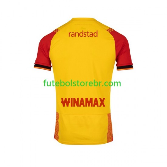 Camisa RC Lens I 2023-2024 manga curta pro Masculina