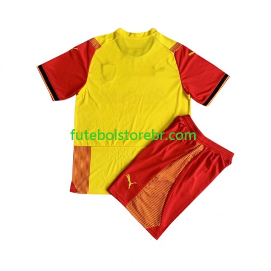 Camisa RC Lens I 2023-2024 manga curta pro Juvenil