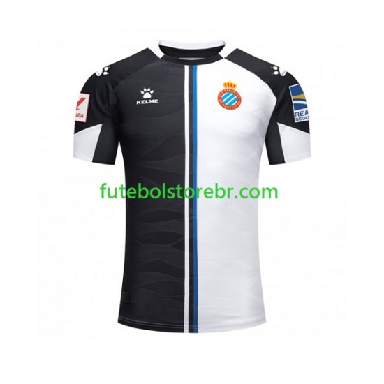 Camisa RCD Espanyol III 2023-2024 manga curta pro Masculina