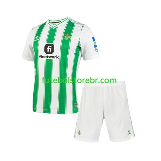 Camisa Real Betis I 2023-2024 manga curta pro Juvenil