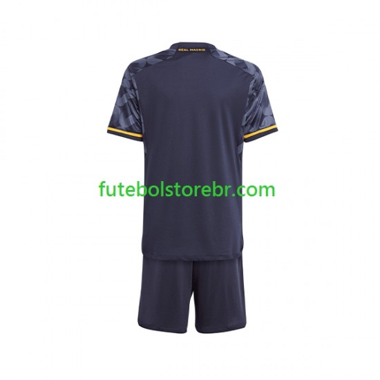 Camisa Real Madrid II 2023-2024 manga curta pro Juvenil