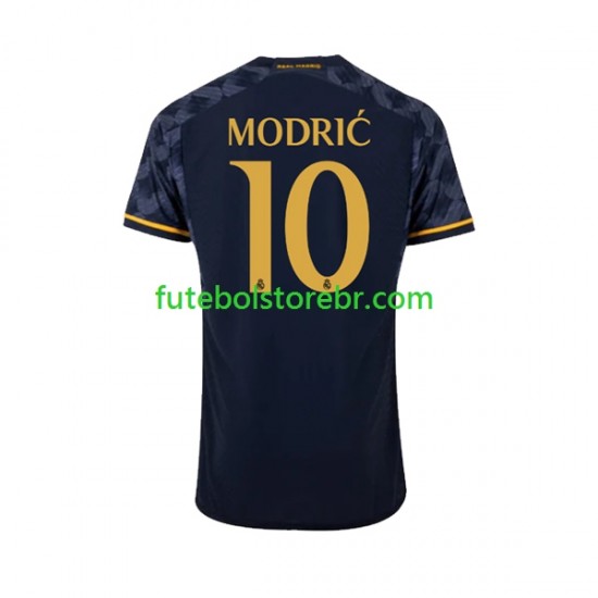 Camisa Real Madrid Modrić Luka 10 II 2023-2024 manga curta pro Masculina