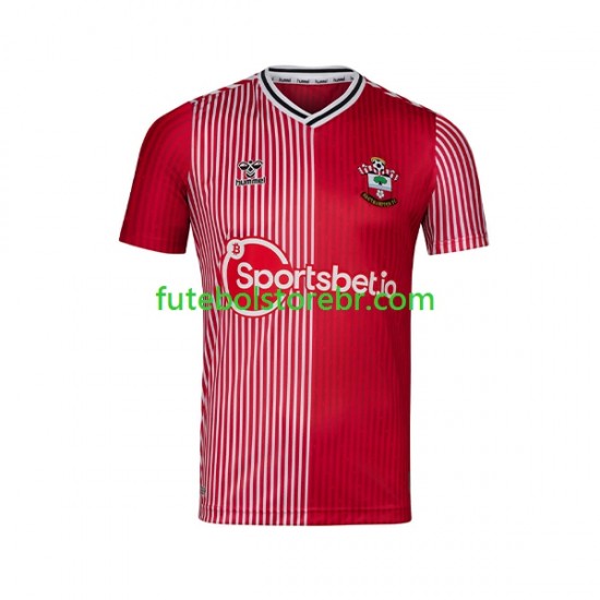 Camisa Southampton I 2023-2024 manga curta pro Masculina