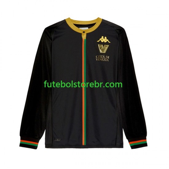 Camisa Venezia I 2023-2024 manga longa pro Masculina