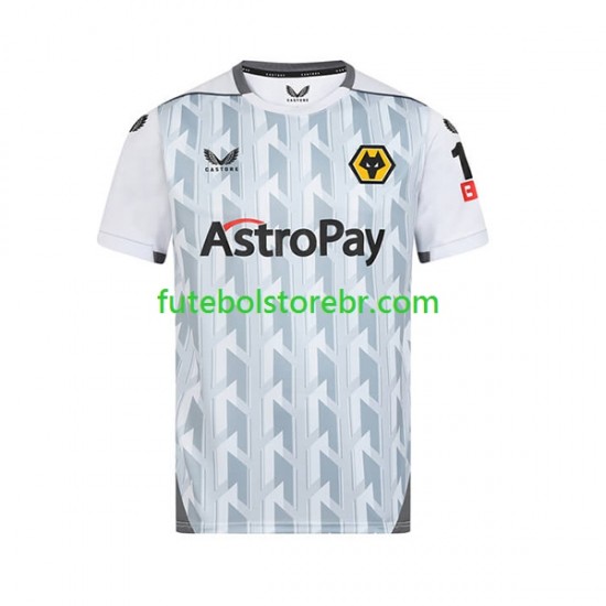 Camisa Wolverhampton Wanderers III 2023-2024 manga curta pro Masculina