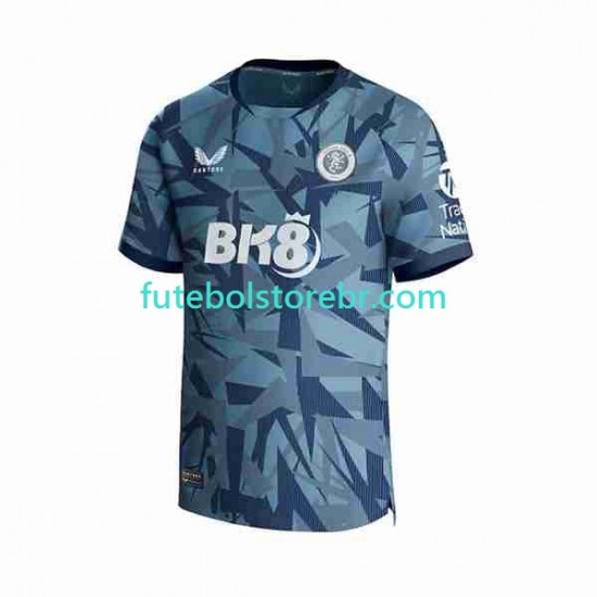 Camisa Aston Villa III 2023-2024 manga curta pro Masculina