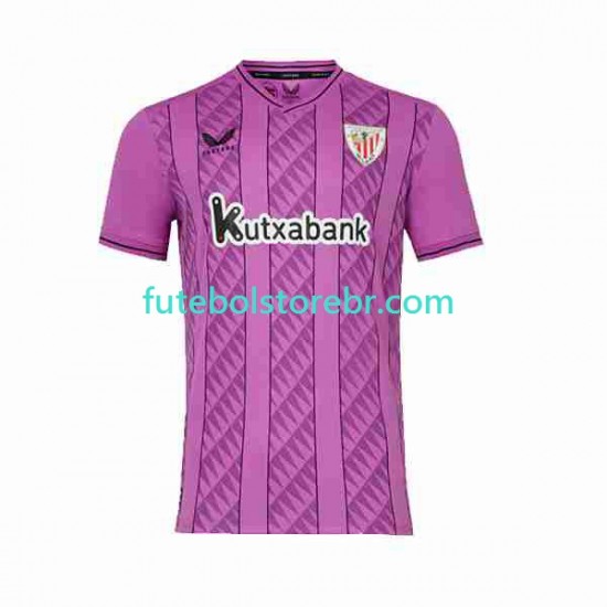 Camisa Goleiro Athletic Club II 2023-2024 manga curta pro Masculina