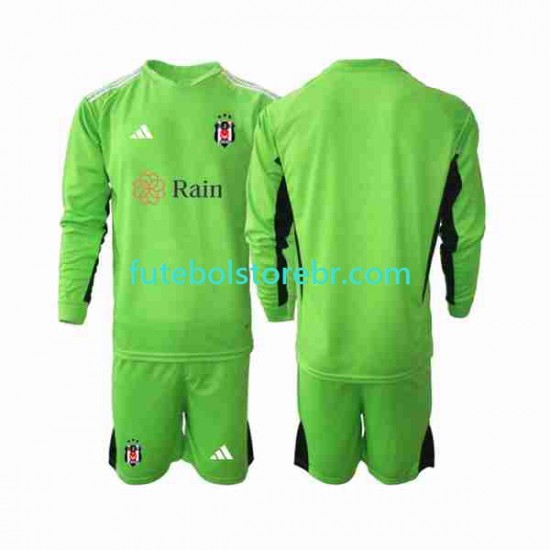 Camisa Goleiro Besiktas II 2023-2024 manga longa pro Juvenil