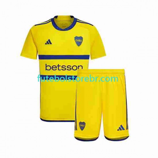 Camisa Boca Juniors II 2023-2024 manga curta pro Juvenil