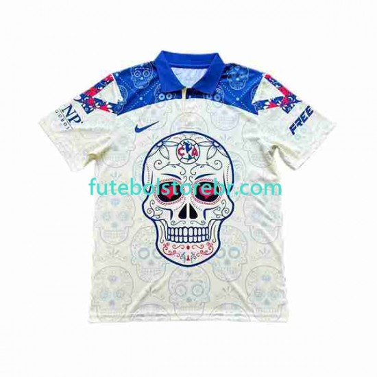 Camisa Club America Day of the Dead II 2023-2024 manga curta pro Masculina