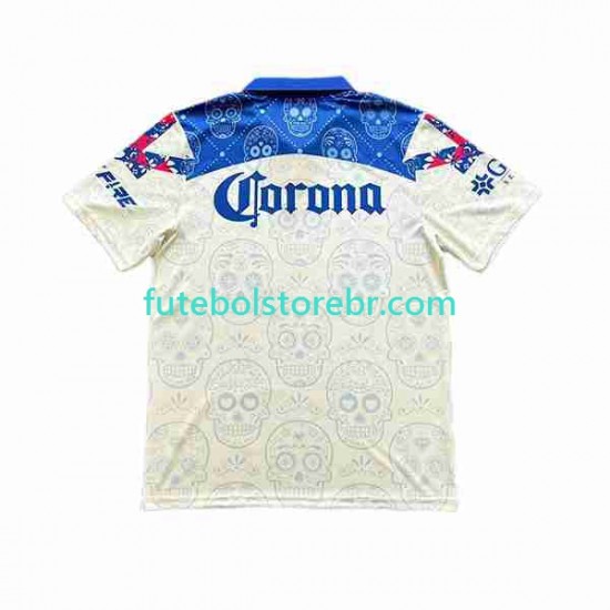 Camisa Club America Day of the Dead II 2023-2024 manga curta pro Masculina