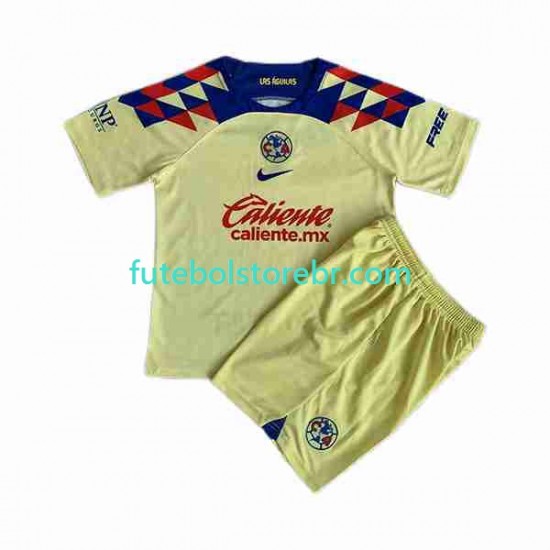 Camisa Club America I 2023-2024 manga curta pro Juvenil