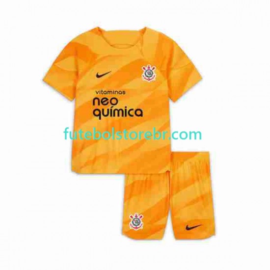 Camisa Goleiro Corinthians III 2023-2024 manga curta pro Juvenil